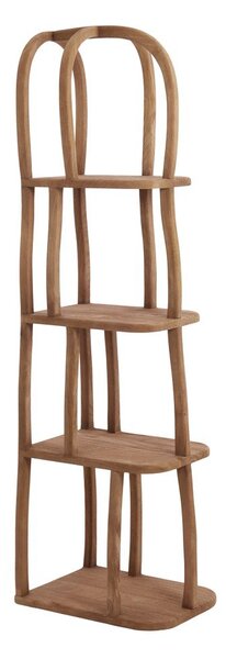 Стелаж от масивно манго в естествен цвят 53x175x40 cm Lowe – Light & Living