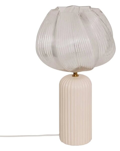 Настолна лампа atmosphera Phylas, 46 cm, Керамика - Бежов