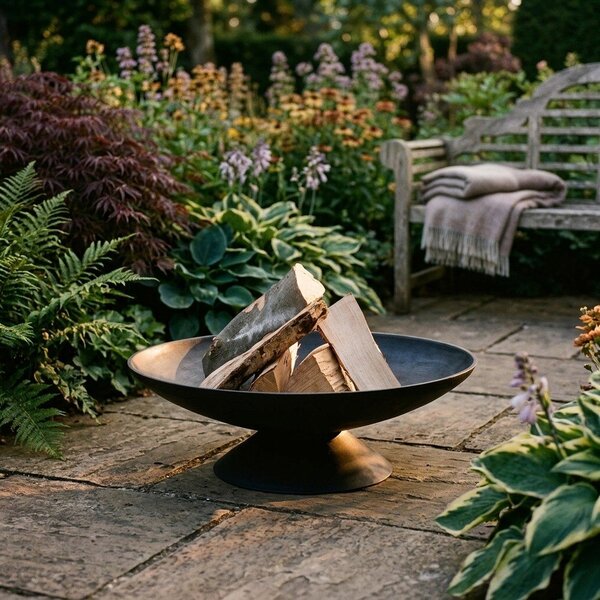 Чугунена камина Camping, ⌀ 59 cm - Esschert Design