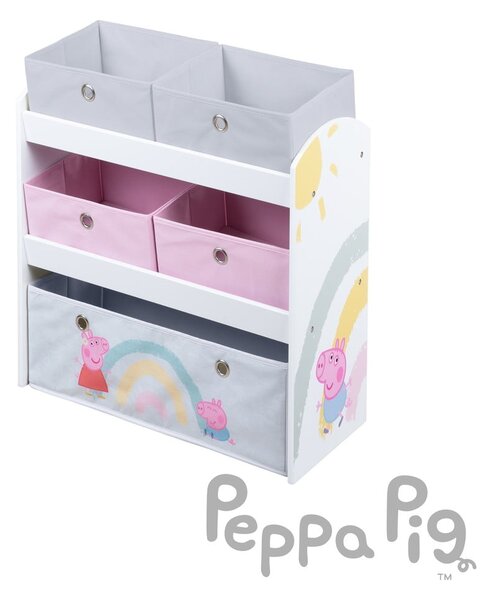 Органайзер за детски играчки 63.5x29.5x67 cm Peppa Pig – Roba