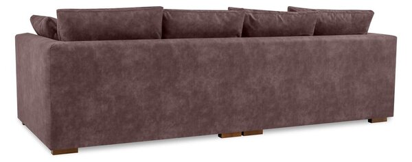 Тъмнокафяв диван 266 cm Comfy – Scandic