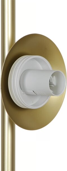 Nordlux - Подова лампа LILLY 3xE14/10W/230V месинг