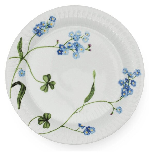 Бяла десертна порцеланова чиния ø 22 cm Hammershøi Summer – Kähler Design