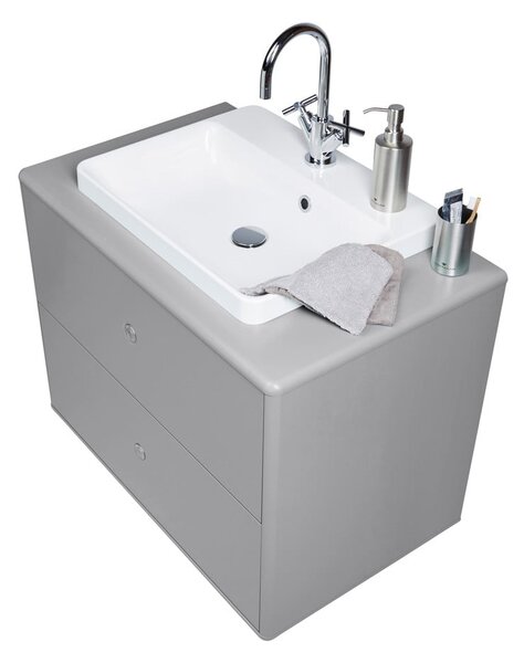 Сив шкаф с умивалник без смесител 80x62 cm Color Bath - Tom Tailor