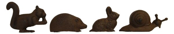 Метални градински статуи в комплект 4 бр. Animals – Esschert Design