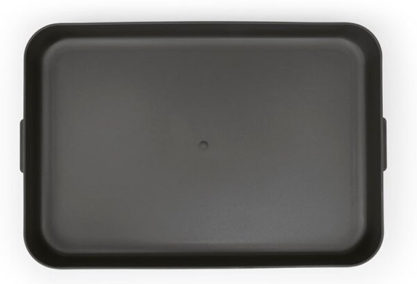 Кутия за храна Brabantia Make&Take 1006284, 1.1 л, До 2 сандвича, Без BPA, Плоска, Тъмносив