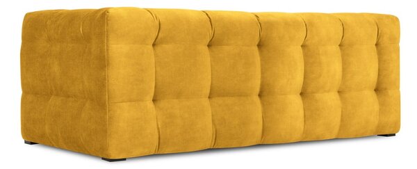 Жълт кадифен диван , 208 см Vesta - Windsor & Co Sofas