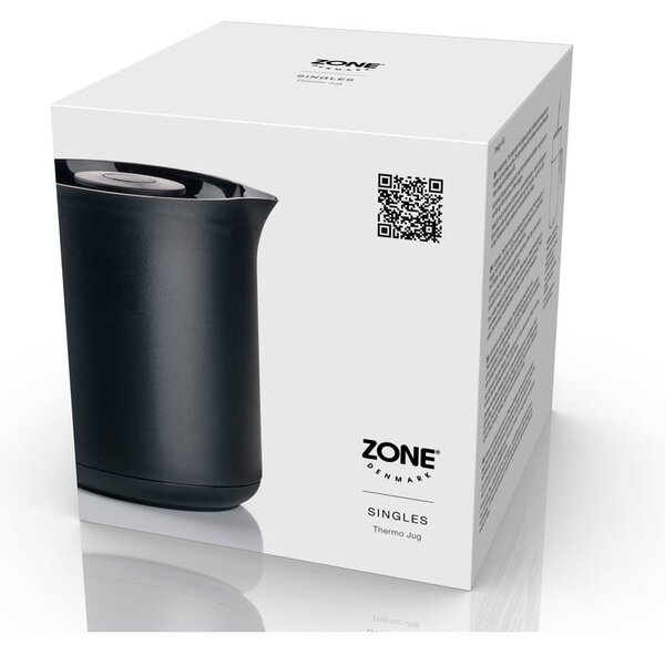 Черен термос 600 ml Singles – Zone