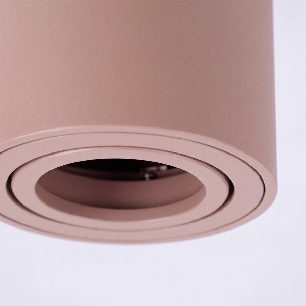 Brilagi - Точково осветително тяло MIA 1xGU10/30W/230V 100x80 mm кафяво