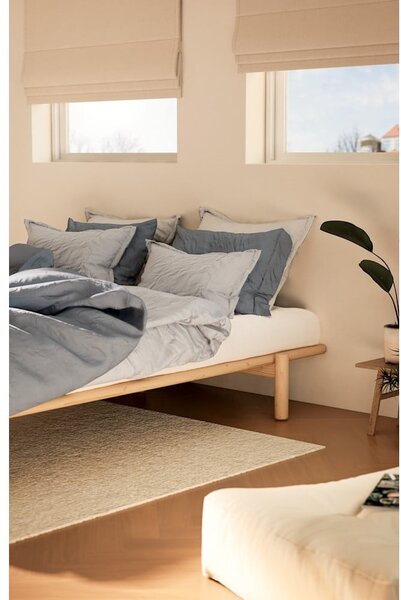 Двойно легло от борова дървесина с решетка 140x200 cm Pace - Karup Design
