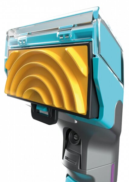 Прахосмукачка за петна Shark StainStriker PX250EUT, 450W, 0.72 л, Преносима, Гъвкав маркуч, 4 приставки, Син/розов