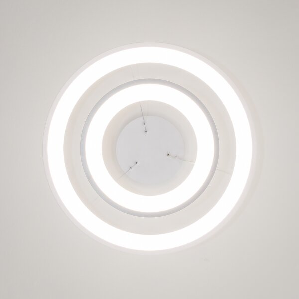 Brilagi - LED полилей на кабел с възможност за димиране FALCON SLIM LED/68W/230V, Ø 50 см, бял + дистанционно управление
