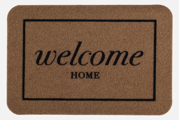Sinsay - Изтривалка с надпис Welcome home - многоцветен