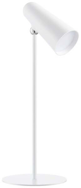 Настолна лампа Xiaomi Flexible Rechargeable Lamp, 3.5W, 100lm, 2700-5000K, работа на батерия, бяла