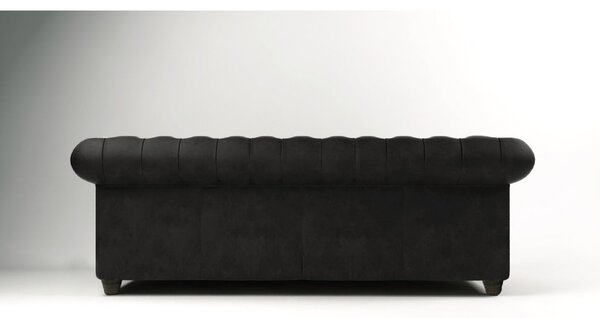 Диван от черно кадифе 230 cm Cambridge - Ropez