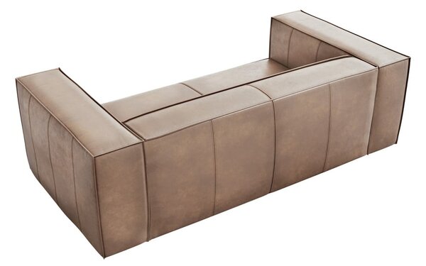 Светлокафяв кожен диван 212 cm Madame - Windsor & Co Sofas