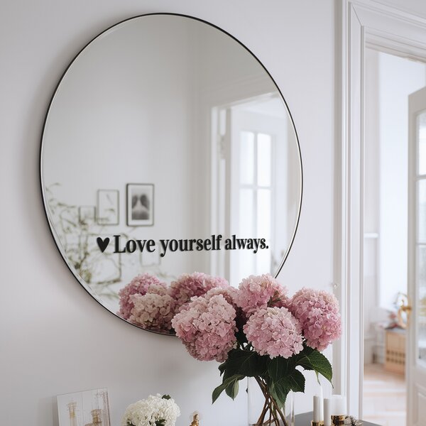 Стикер за огледало S36 – Love yourself always