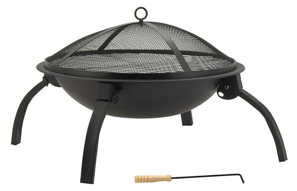 Камина с решетка за скара и капак, ø 48 cm Vesuv - Cattara