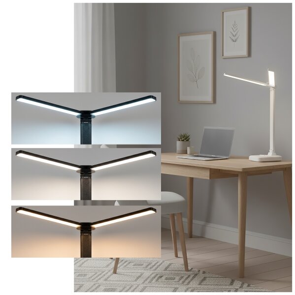 Brilagi - Димируема LED настолна лампа MODO DUO LED/8W/5V 3000/4000/6500K бяла