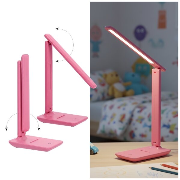 Brilagi - димируема LED настолна лампа MODO LED/7W/230V 3000/4000/6500K розова