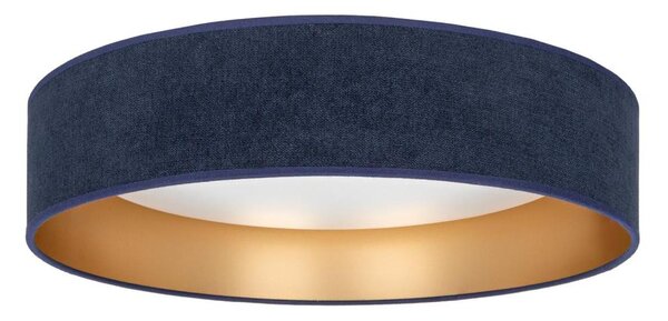 Brilagi-LED Димируемо осветително тяло VELVET SM. VARI 24W/230V 3000–6500K Ø45 см син/златист + дистанционно управление