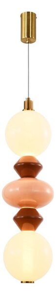 LED полилей на кабел FLORES LED/15W/230V златен/оранжев/кафяв