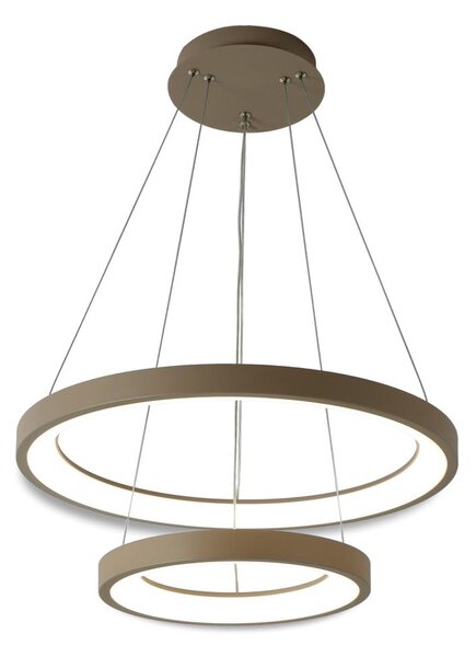 Brilagi - димируем LED полилей на кабел FALCON SLIM LED/68W/230V Ø 50 см бежов + дистанционно управление