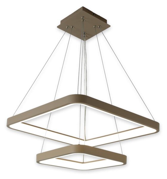 Brilagi - LED димируем полилей на кабел FALCON SLIM LED/78W/230V бежов + дистанционно