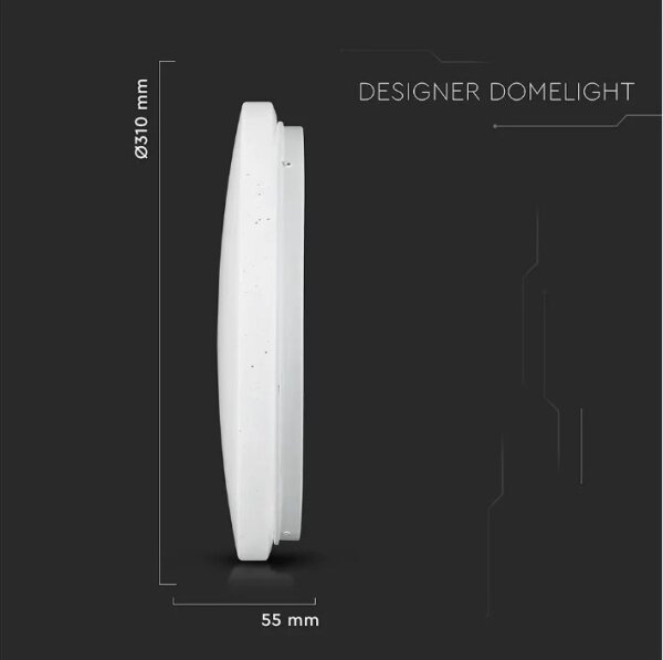LED Лампа LED/18W/230V Ø 31 cм 3000/4000/6400K
