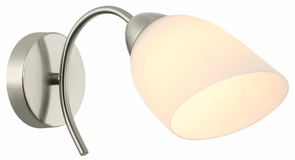Аплик DONNA 1xE27/60W/230V никел