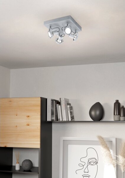 Eglo 94645 - LED Точково осветително тяло NOVORIO 4xGU10-LED/5W/230V