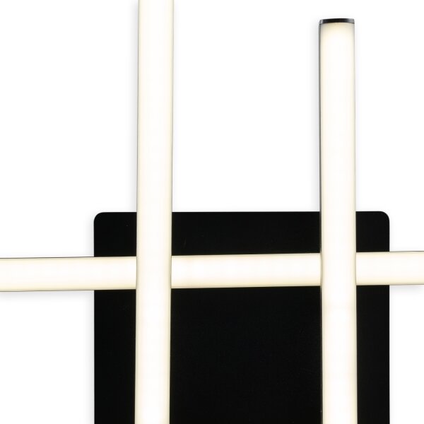 Brilagi - LED таванно осветително тяло STRIPES LED/37W/230V черно