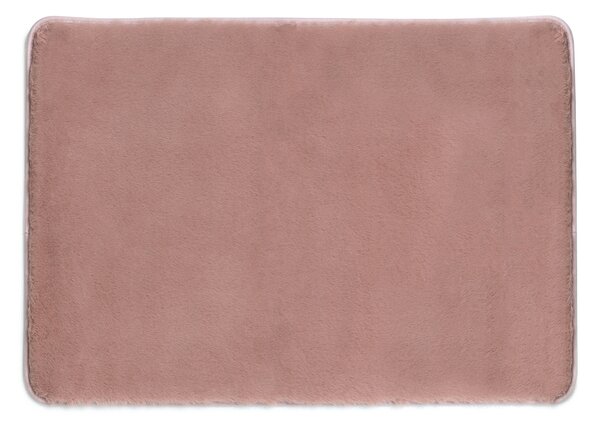 Постелка за баня GEDY Fuzzy, 40x60 см, розово