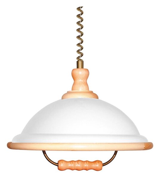 Prezent 73006 W50 - Телескопичен полилей ACRYL 1xE27/60W/230V