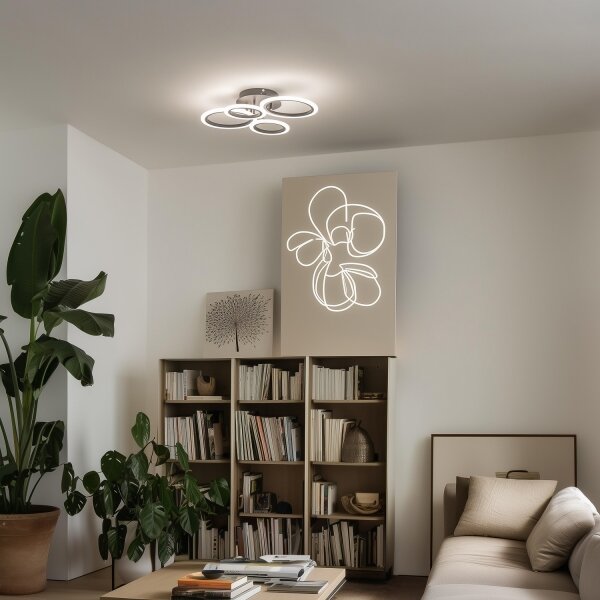 Brilagi - Димируем LED плафон ORBITS LED/50W/230V 3000-6500K + дистанционно управление
