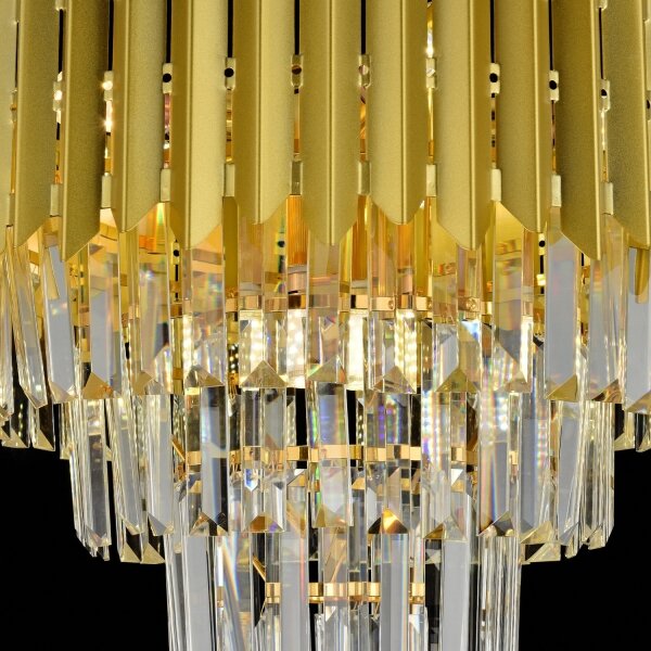 Brilagi - Полилей на верига CRISTAL 5xE14/40W/230V Ø 45 см