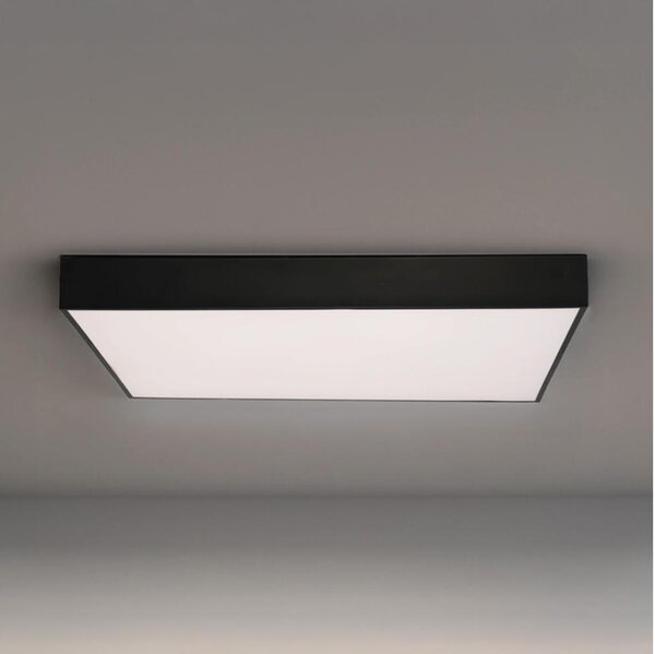 LED таванно осветително тяло LED/215W/230V 3000/4000/6500K 80x80 cm черно