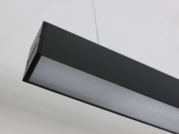 LED полилей на кабел LED/55W/230V 3000/4000/6500K 120 см черен