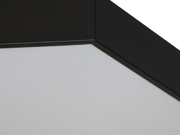 LED таванно осветително тяло LED/135W/230V 3000/4000/6500K Ø 80 cm, черно