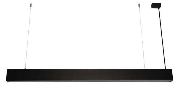 LED полилей на кабел LED/55W/230V 3000/4000/6500K 120 см черен