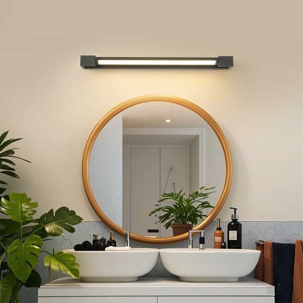 Brilagi - LED осветление за огледало за баня AQUA LINE LED/18W/230V 60 cm IP44 антрацит