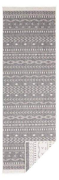 Сив и кремав килим на открито , 250 x 80 cm Kuba - NORTHRUGS