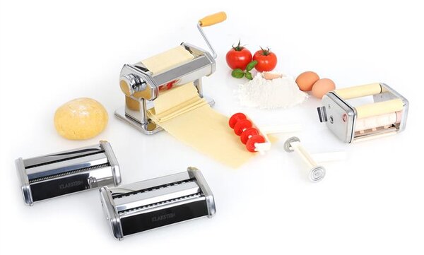 Klarstein Siena Pasta Maker, 4мм., наставка за рязане на спагети, аксесоар, неръждаема стомана