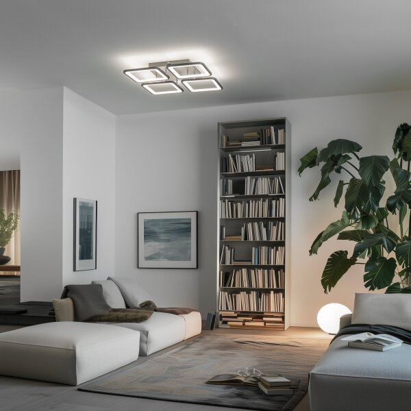 Brilagi - LED Димируем полилей за повърхностен монтаж SQUARED LED/85W/230V 3000-6500K + д.у