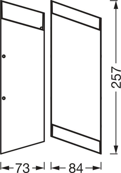 Osram - Външно стенно осветително тяло ENDURA CLASSIC 2xGU10/5W/230V IP54
