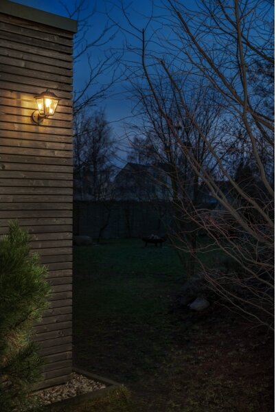 Osram - Външна стенна лампа TRADITION UP 1xE27/60W/230V IP44