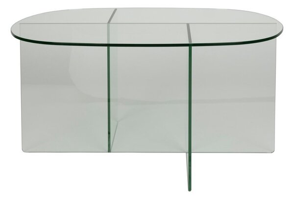 Стъклена масичка за кафе 60x80 cm Linea – Zuiver
