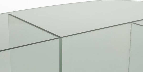 Стъклена масичка за кафе 60x80 cm Linea – Zuiver