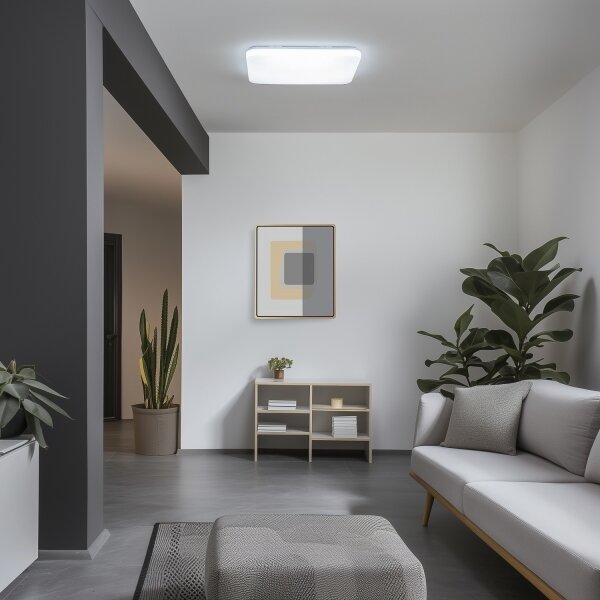 Brilagi - Умен димируем таванен LED/36W/230V 53x53 cm Wi-Fi Tuya + ДУ