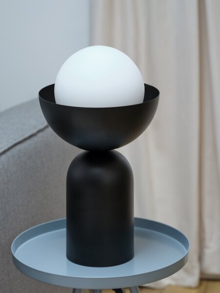 Osram - Настолна лампа DECOR BOWL 1xE14/25W/230V черна
